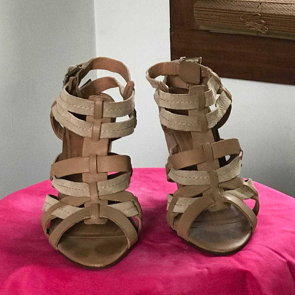 Tan sandals